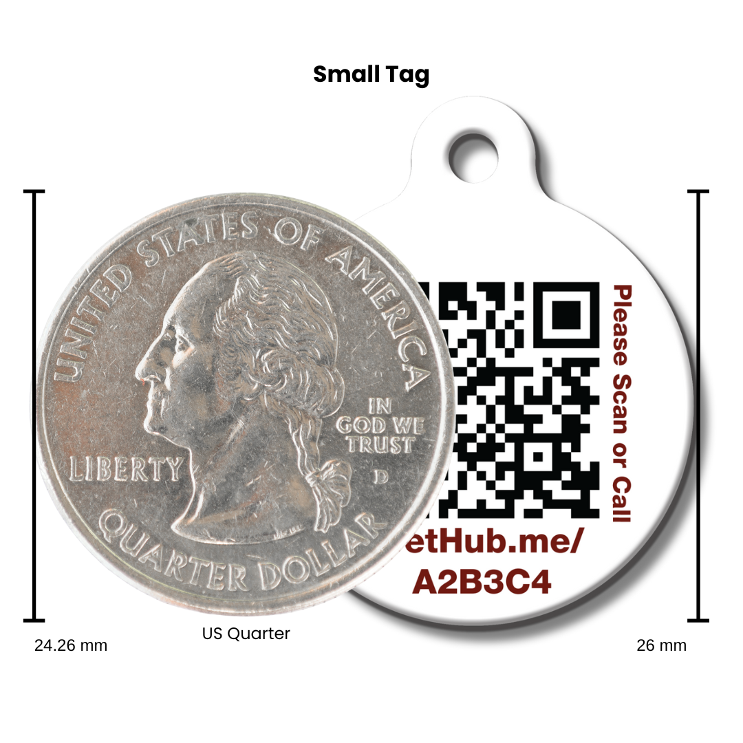PetHub QR Pet ID Tag – Get Me Home Club - Fabs things