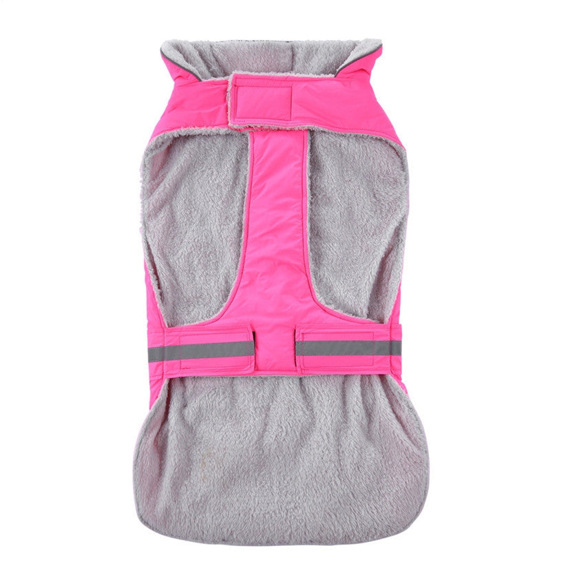 Pet clothes winter clothes night reflective pet clothes - Fabs things
