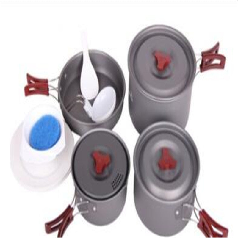 Picnic cookware set camping pot set camping pot - Fabs things
