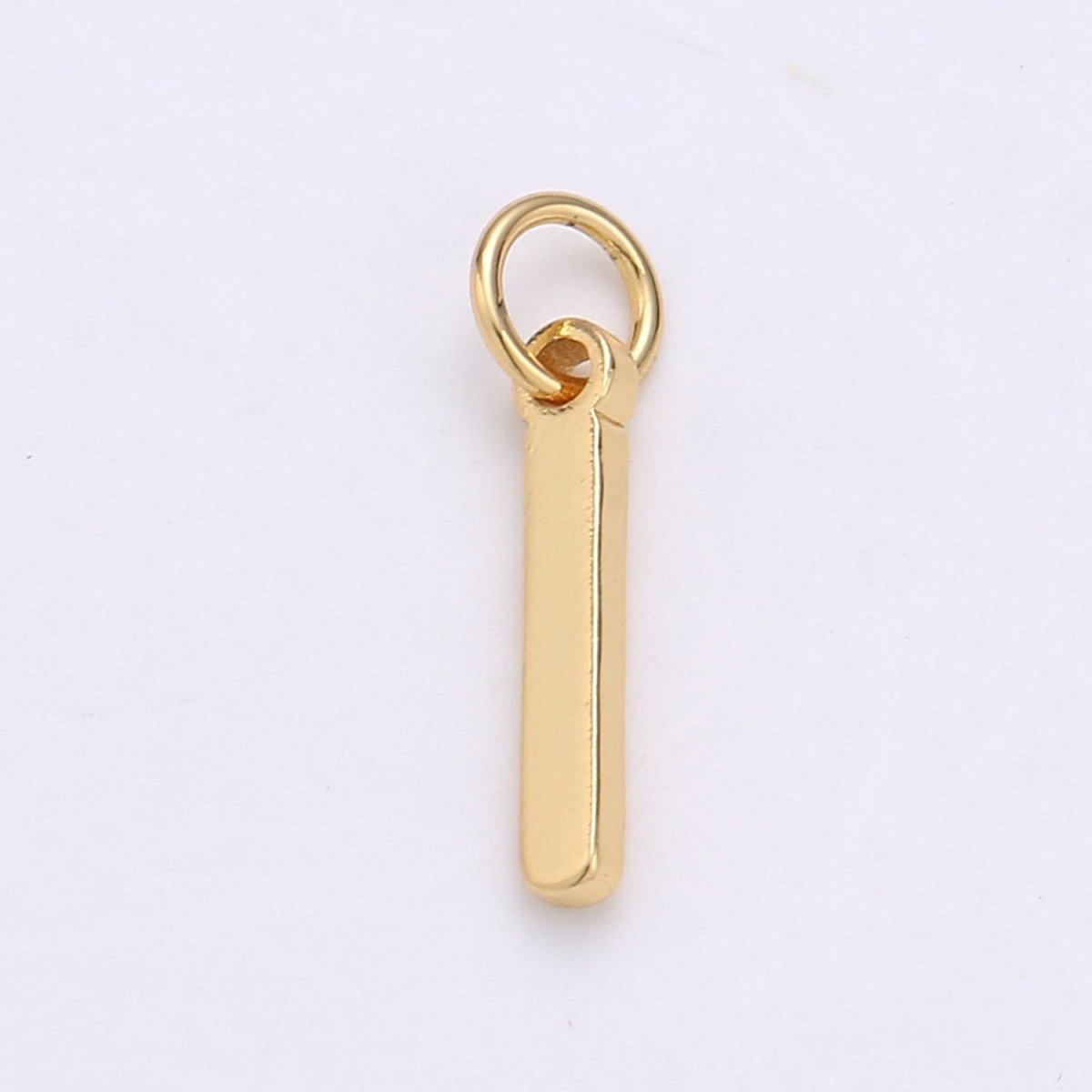 14k Gold Filled Personalized Initial Charm Initial Pendant, Letter Charm, Minimalist Alphabet Letter Charm, Monogram Charm Add On Charm A-113 to A-125