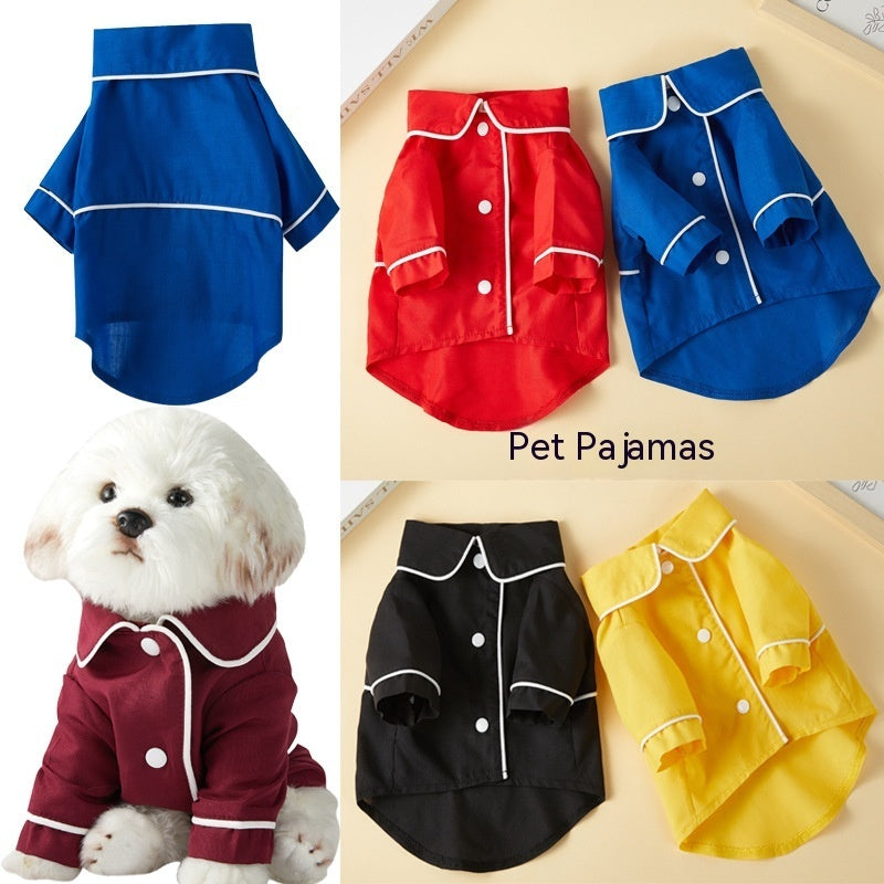 Pet Pajamas Dog Pajamas Small Dog Cat Clothing - Fabs things