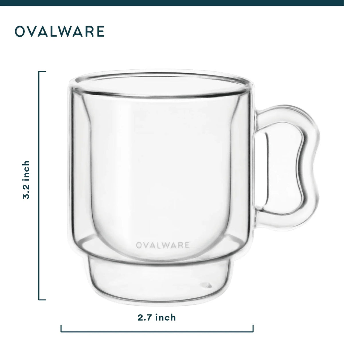 Double Wall Espresso Cups - 120ml/4oz - Fabs things