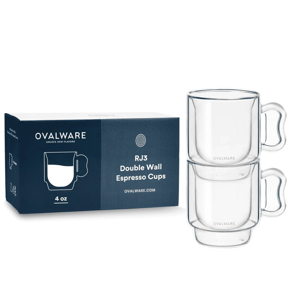 Double Wall Espresso Cups - 120ml/4oz - Fabs things