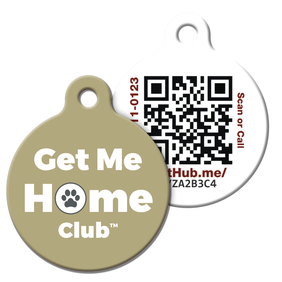 PetHub QR Pet ID Tag – Get Me Home Club - Fabs things