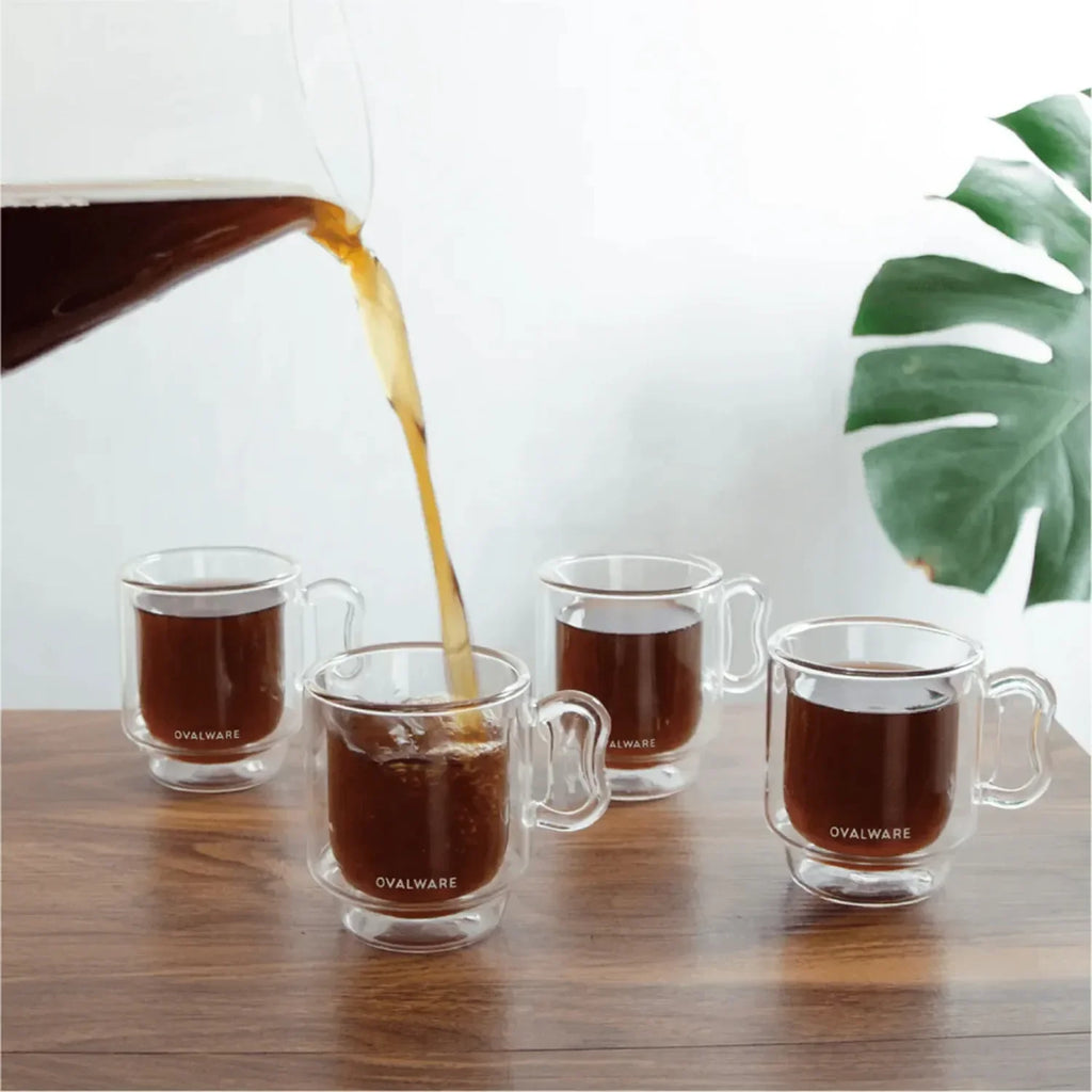 Double Wall Espresso Cups - 120ml/4oz - Fabs things