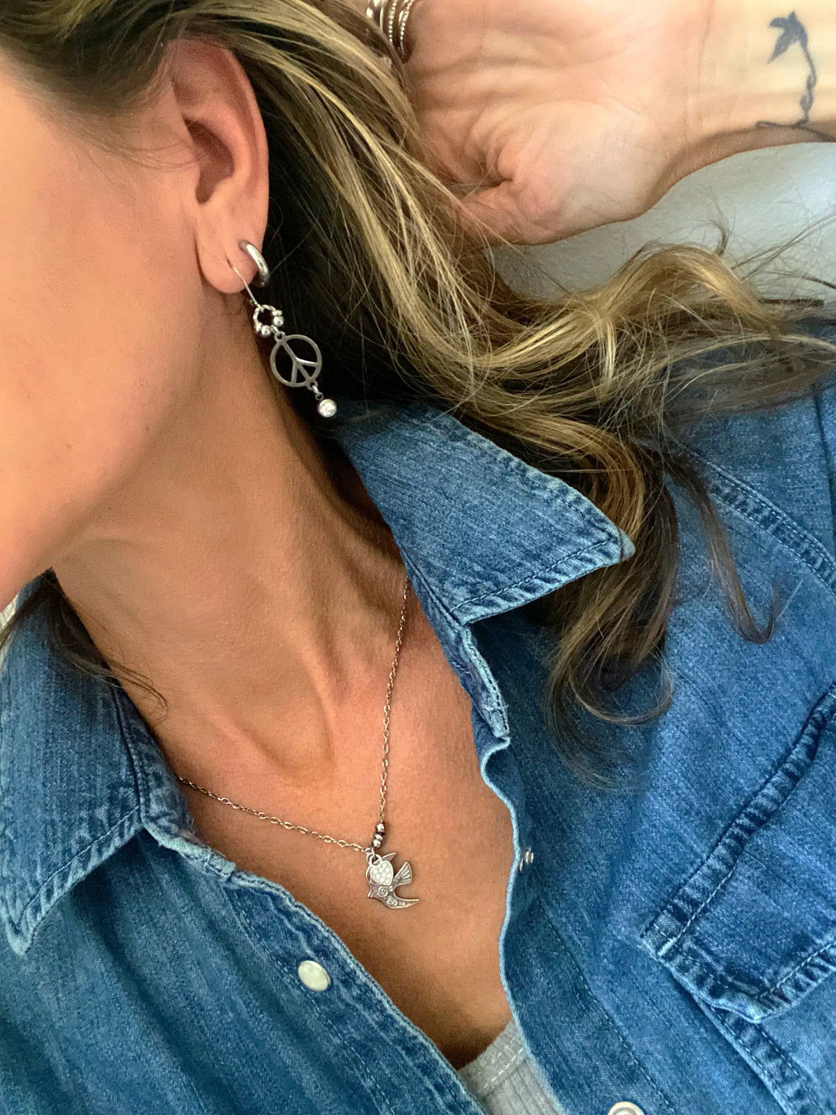 PEACE EARRINGS - Fabs things