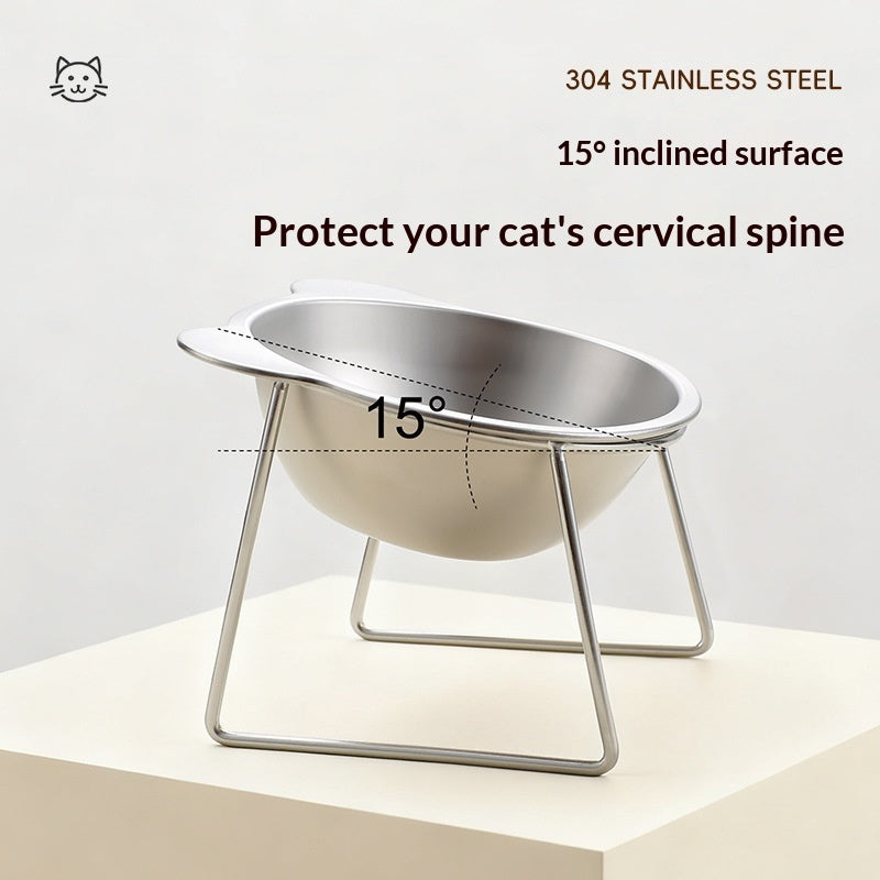 304 Stainless Steel Pet Water And Food Bowl - Fabs things