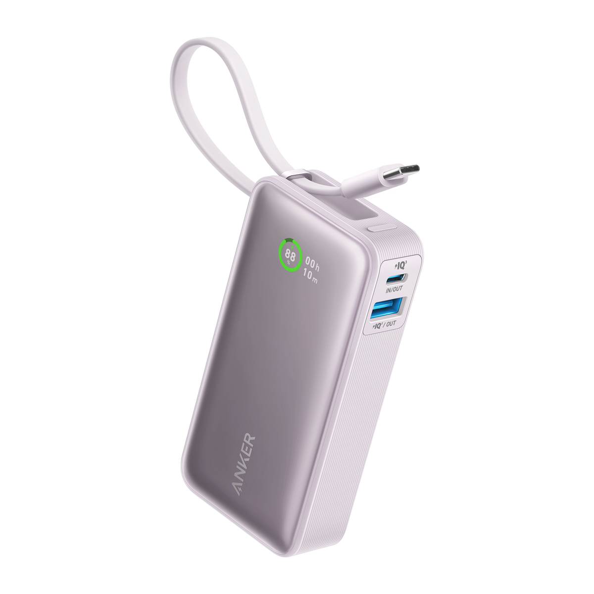 Anker Nano Power Bank (30W, Built-In USB-C Cable) - Fabs things