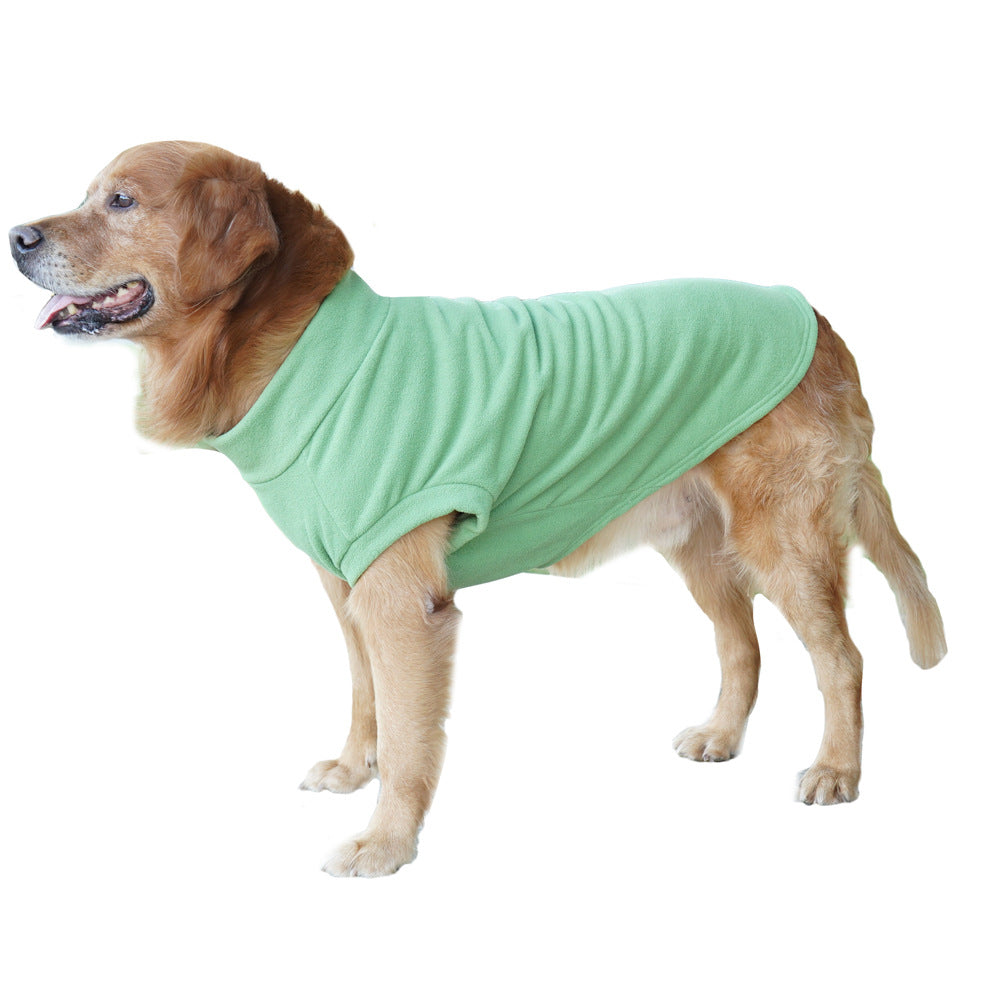 Pet Labrador Golden Retriever Dog Clothes Large Breed Winter Warm Pet Clothes European and American Cross-border Wholesale - Fabs things