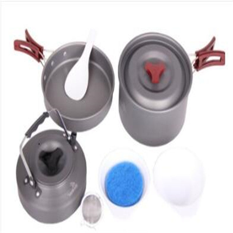 Picnic cookware set camping pot set camping pot - Fabs things