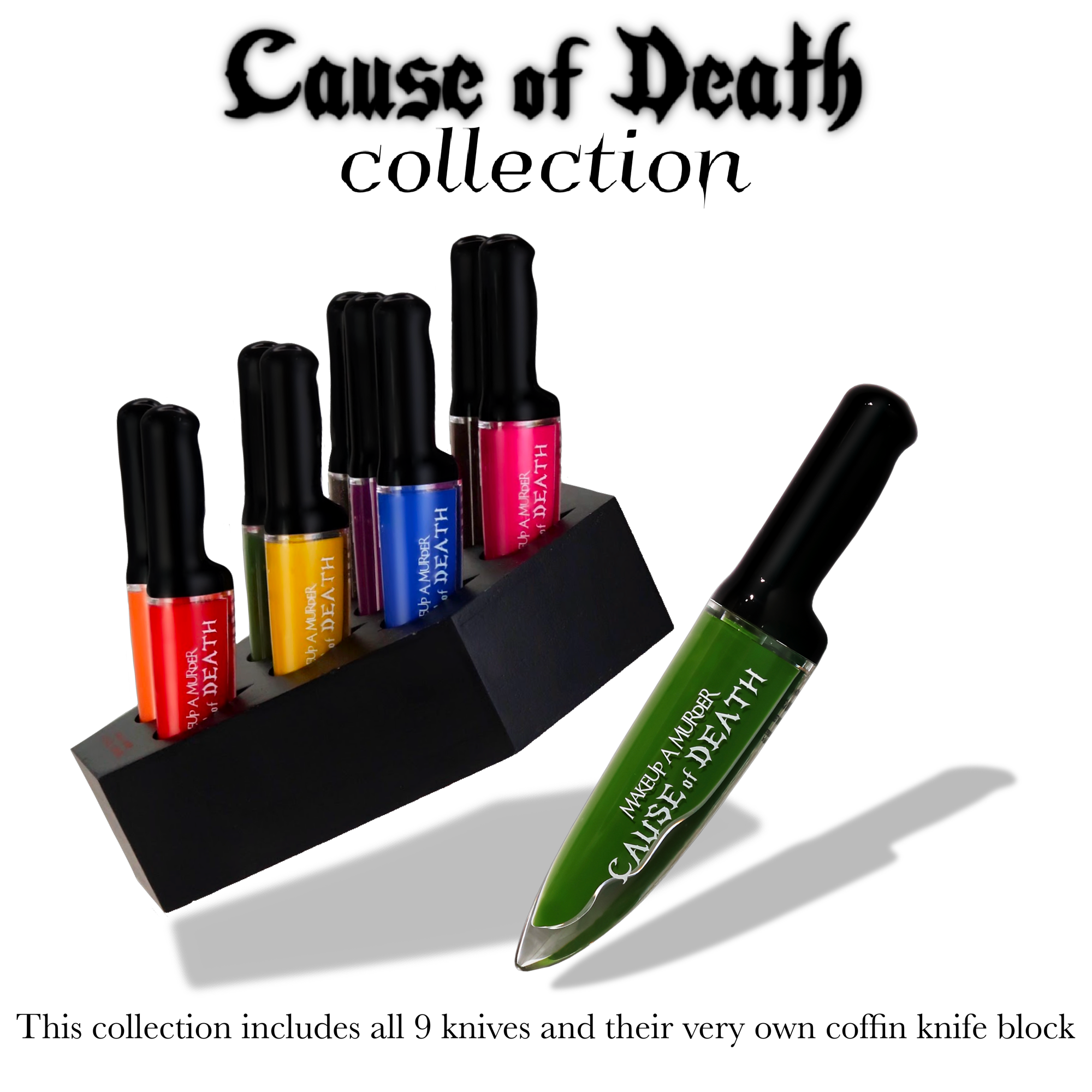 Cause of Death Liquid Eyeshadows: Singles