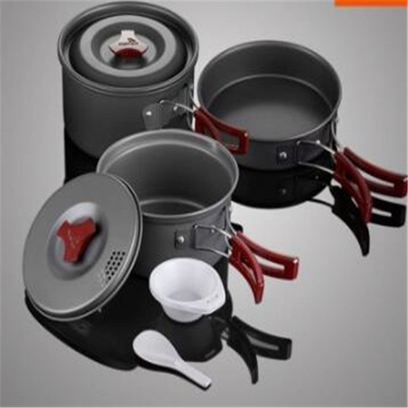Picnic cookware set camping pot set camping pot - Fabs things