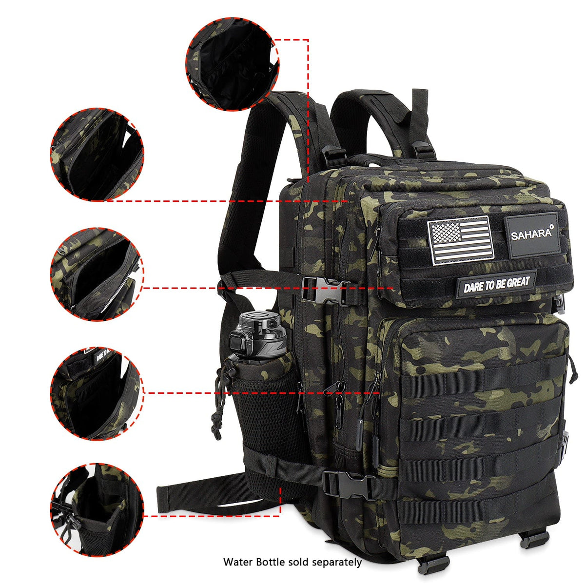 Raider Series Travel Bag & Laptop Backpack for Laptops up to 17.3-inch