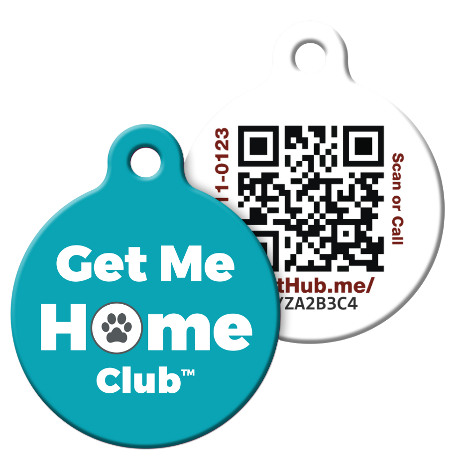 PetHub QR Pet ID Tag – Get Me Home Club - Fabs things