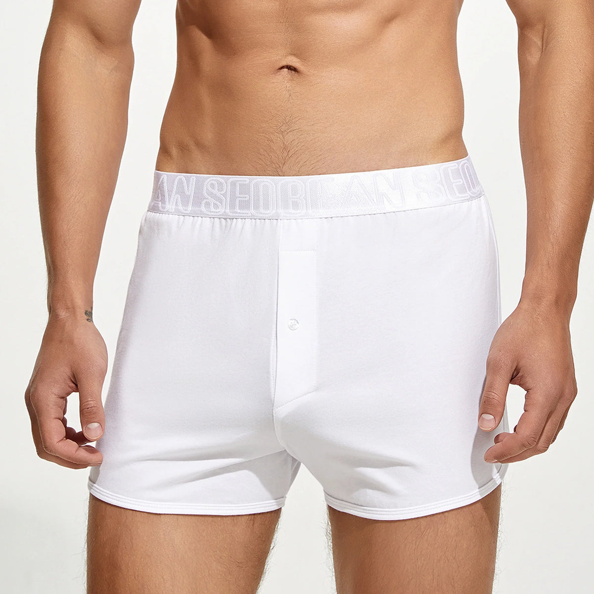 Men’s Cotton Boxer Shorts – Combed Cotton Lounge Underwear - Fabs things