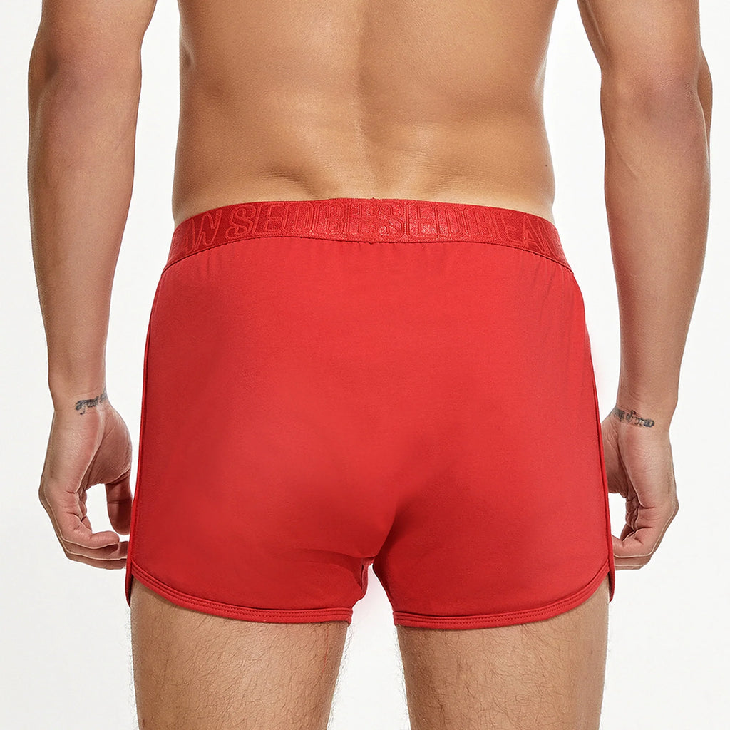 Men’s Cotton Boxer Shorts – Combed Cotton Lounge Underwear - Fabs things