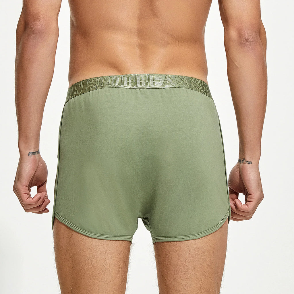 Men’s Cotton Boxer Shorts – Combed Cotton Lounge Underwear - Fabs things