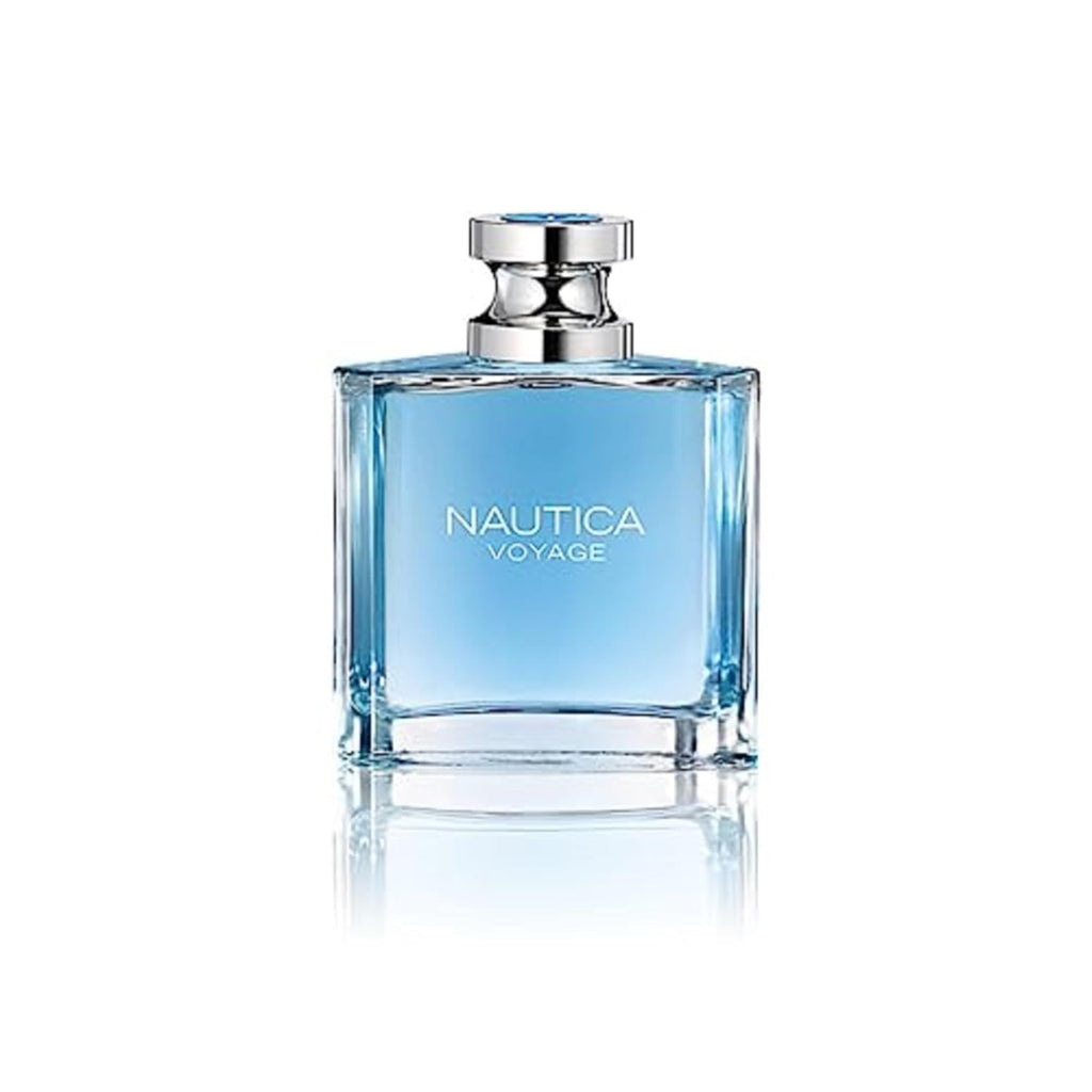 Nautica Voyage Eau De Toilette, Cologne and Fragrance For Men, Fresh, Romantic, Fruity Scent Woody, Aquatic Notes of Apple, Water Lotus, Cedarwood, and Musk Ideal Day Wear, Long Lasting 3.3Fl oz - Fabs things