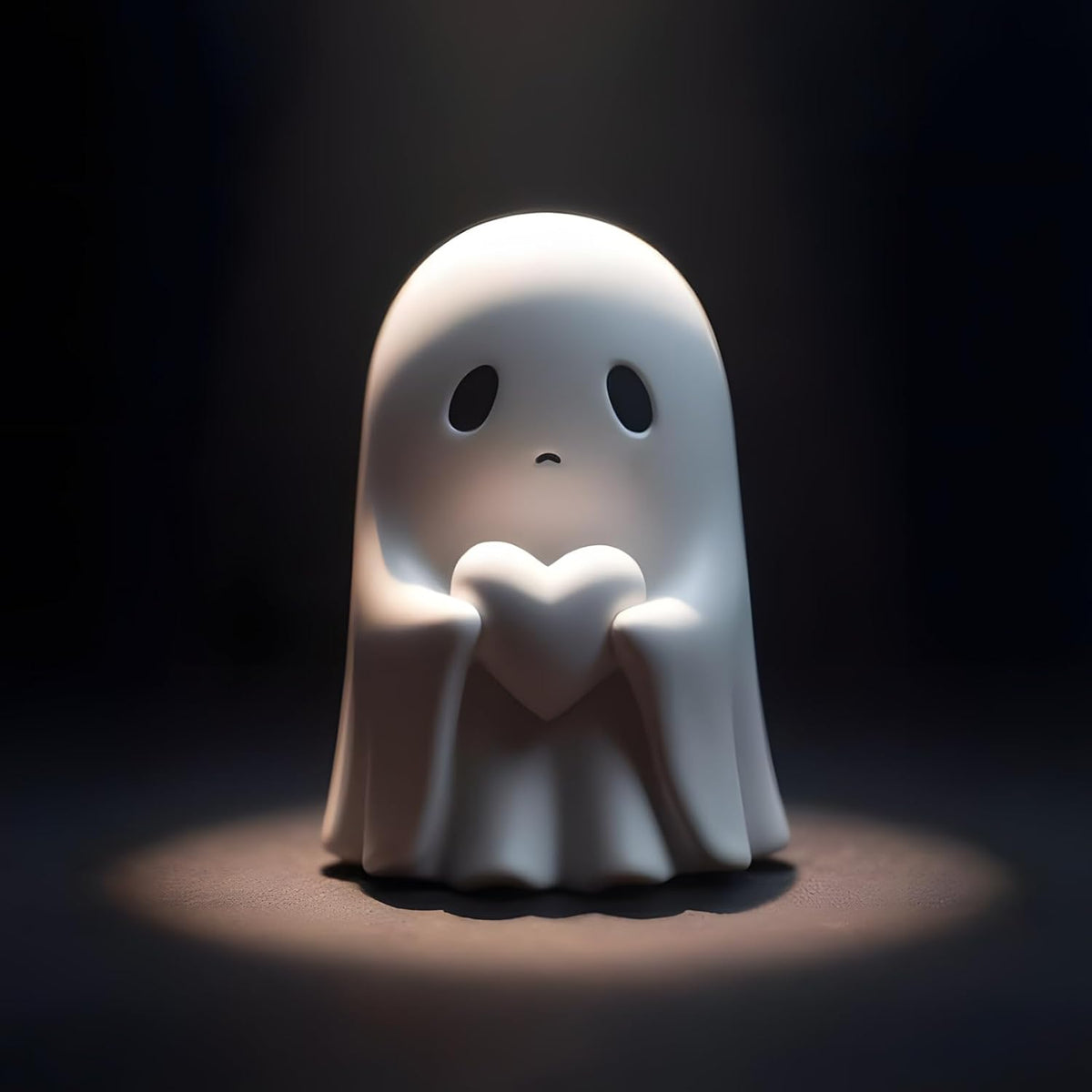 Halloween Ghost Figurine - Spooky Resin Ghost Statue, Cute Ghost Decor for Halloween Decorations, Porch and Indoor Spooky Home Decor (Ghost (1 Figurine)) - Fabs things