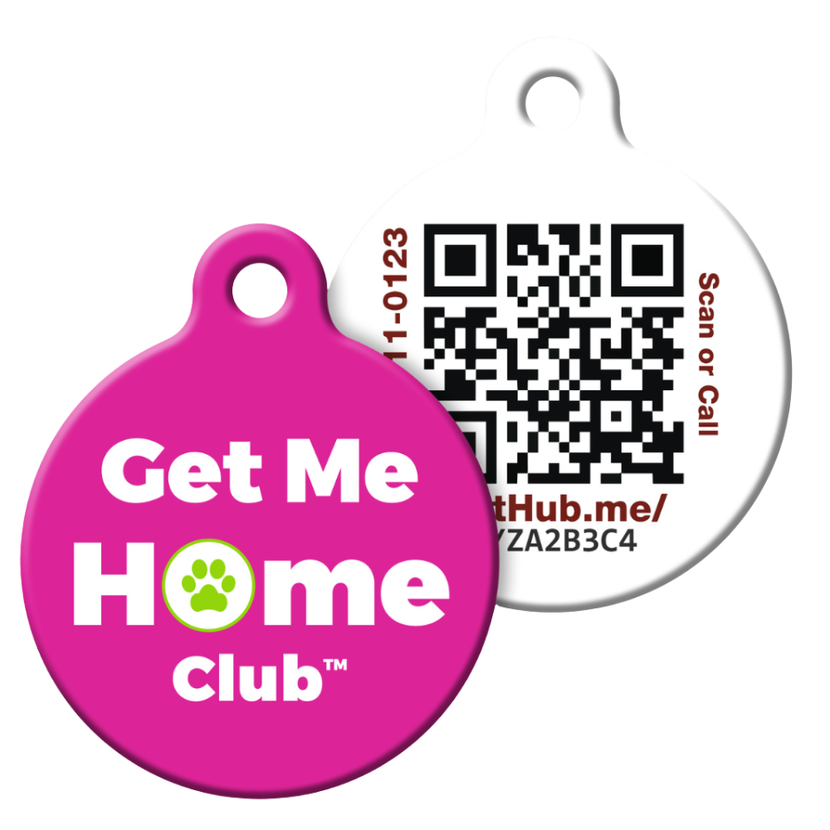 PetHub QR Pet ID Tag – Get Me Home Club - Fabs things