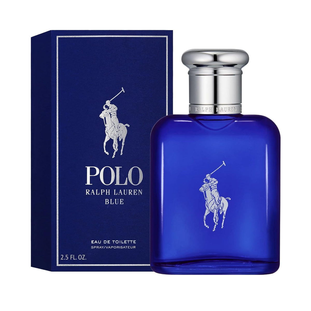 RALPH LAUREN FRAGRANCES - Polo Blue - Eau de Toilette - Men's Cologne - Aquatic & Fresh - With Citrus, Sage, and Suede - Medium Intensity - Fabs things