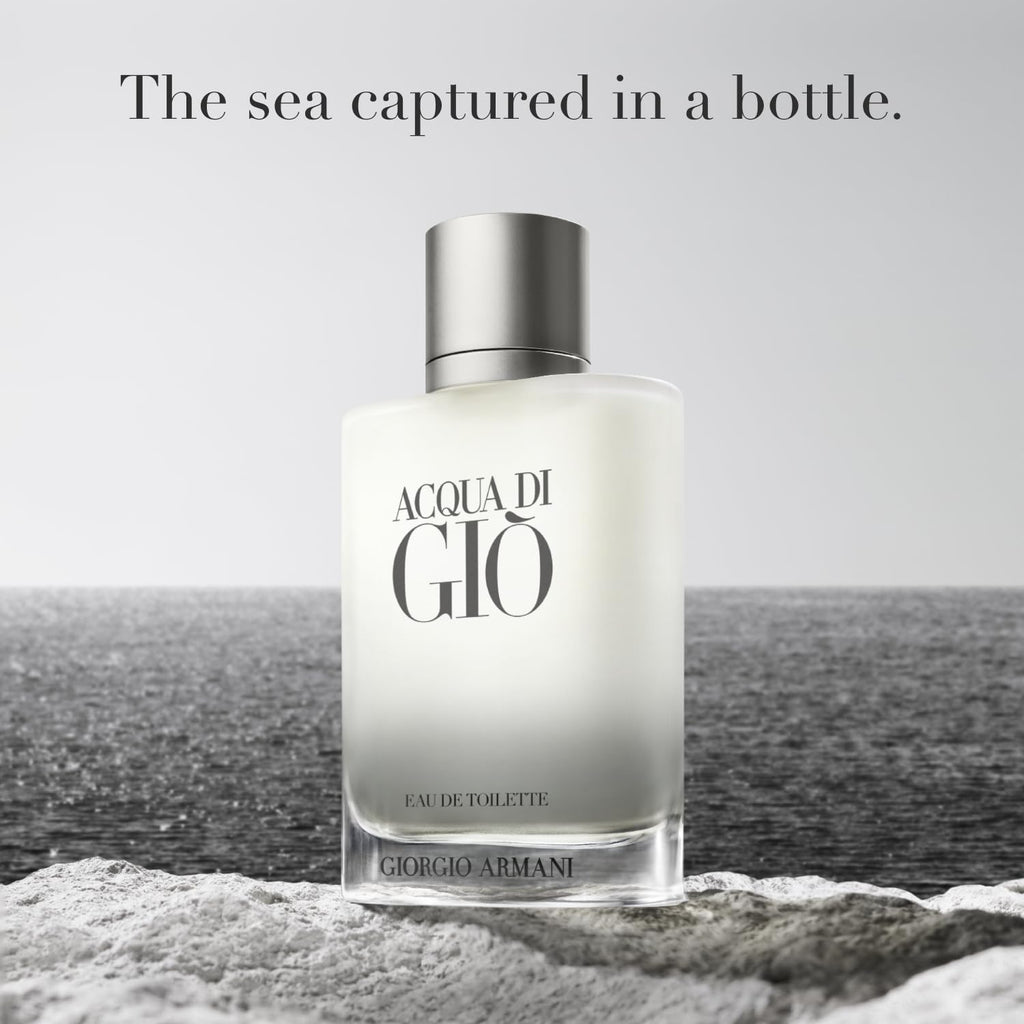 Armani Beauty - Acqua di Giò - Eau de Toilette - Cologne for Men - Long Lasting Fragrance with Bergamot notes, Jasmine, White Musks, Patchouli & Cedarwood - Fabs things