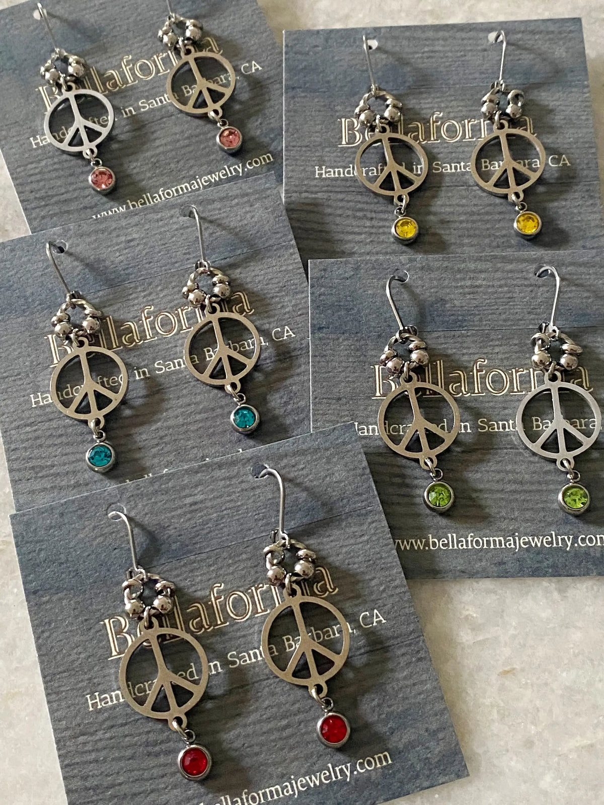 PEACE EARRINGS - Fabs things