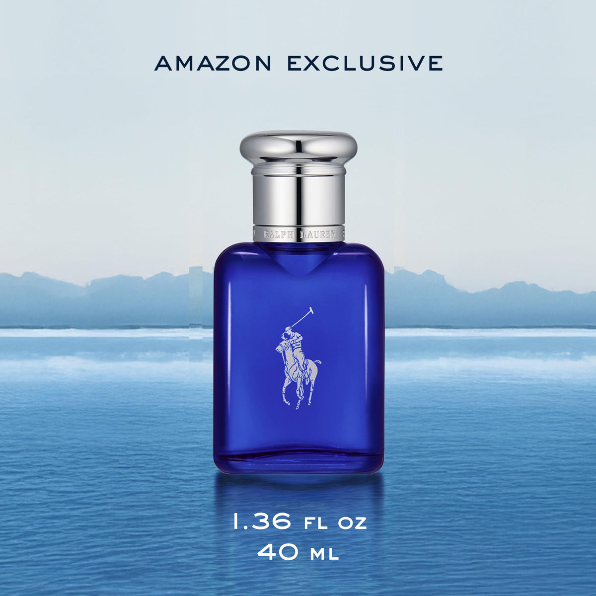 RALPH LAUREN FRAGRANCES - Polo Blue - Eau de Toilette - Men's Cologne - Aquatic & Fresh - With Citrus, Sage, and Suede - Medium Intensity - Fabs things
