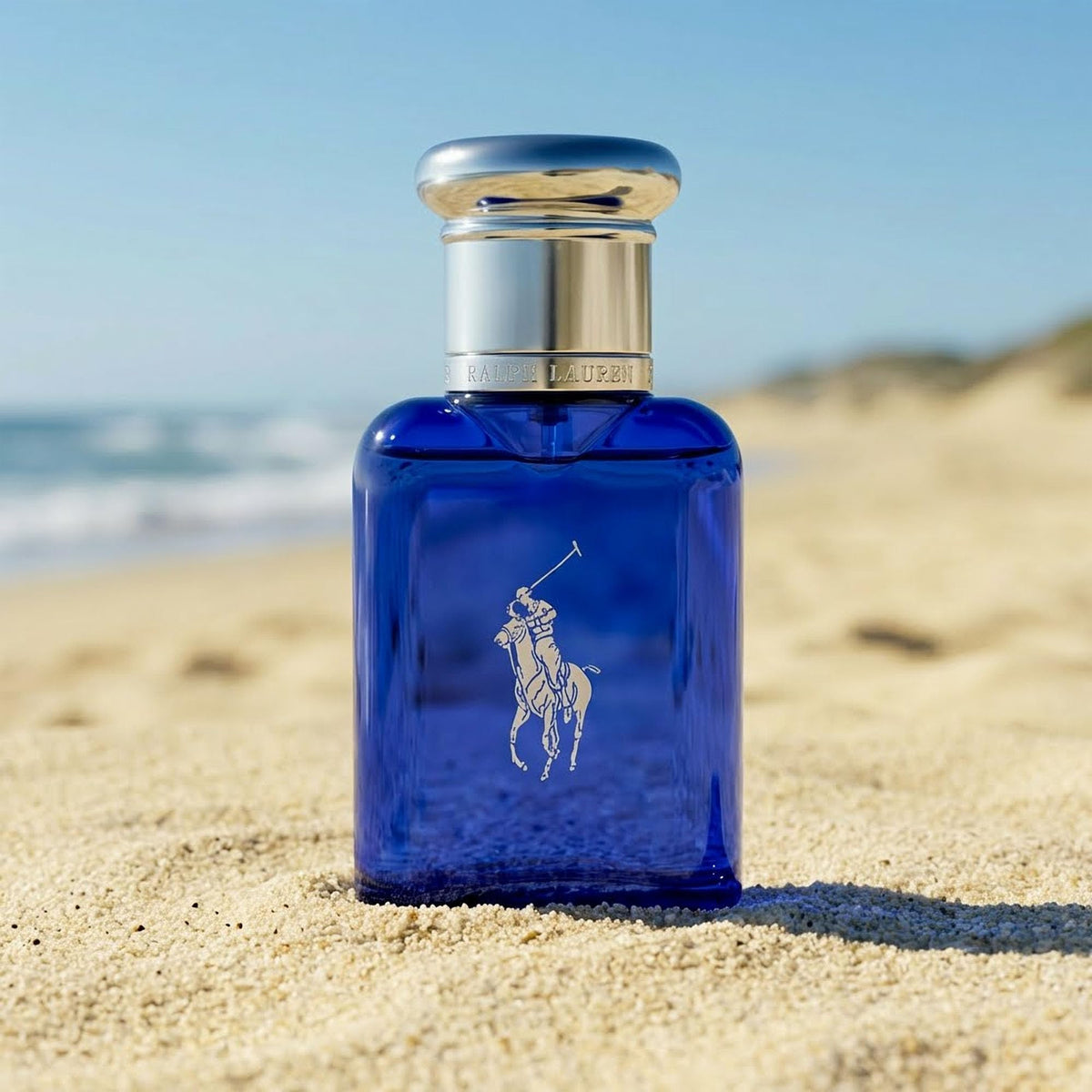 RALPH LAUREN FRAGRANCES - Polo Blue - Eau de Toilette - Men's Cologne - Aquatic & Fresh - With Citrus, Sage, and Suede - Medium Intensity - Fabs things