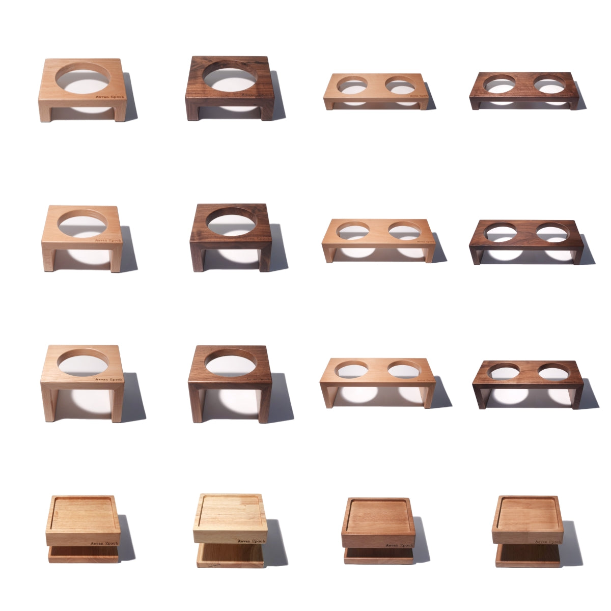 Aevan Epoch | Solid Wood Pet Bowl Stands - Fabs things