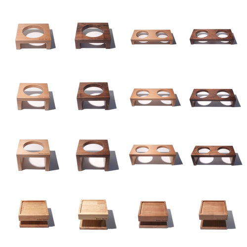 Aevan Epoch | Solid Wood Pet Bowl Stands - Fabs things