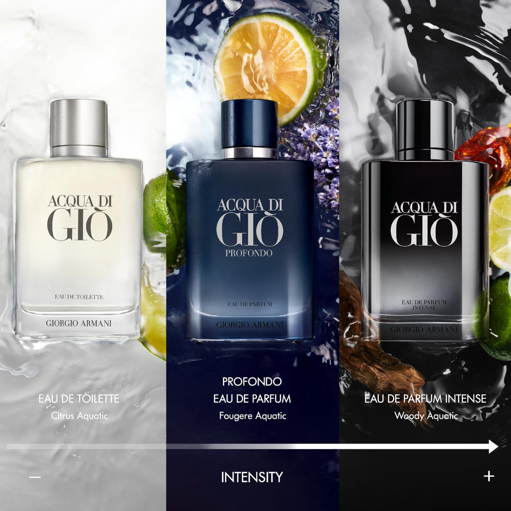Armani Beauty - Acqua di Giò - Eau de Toilette - Cologne for Men - Long Lasting Fragrance with Bergamot notes, Jasmine, White Musks, Patchouli & Cedarwood - Fabs things