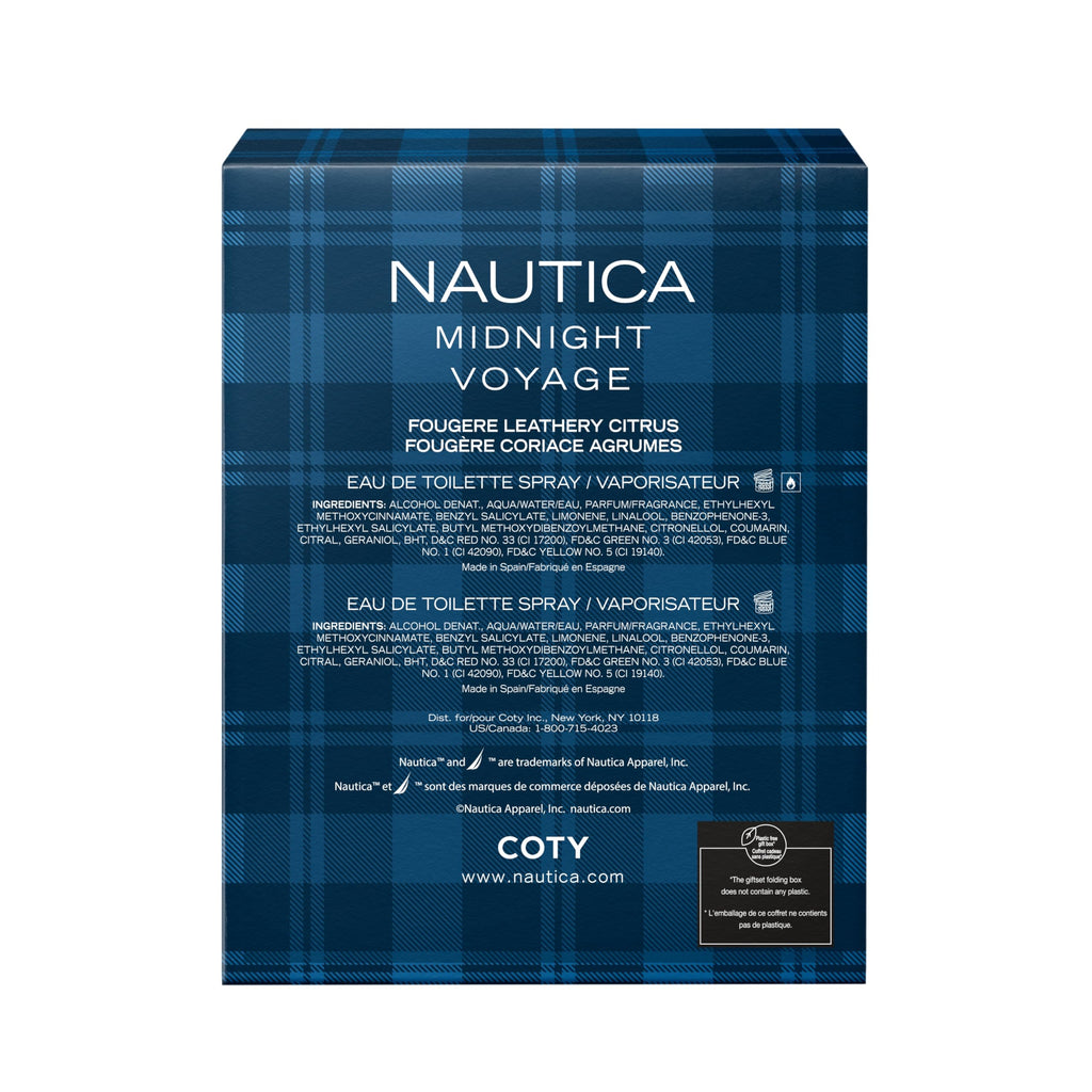 Nautica Voyage Eau De Toilette, Cologne and Fragrance For Men, Fresh, Romantic, Fruity Scent Woody, Aquatic Notes of Apple, Water Lotus, Cedarwood, and Musk Ideal Day Wear, Long Lasting 3.3Fl oz - Fabs things