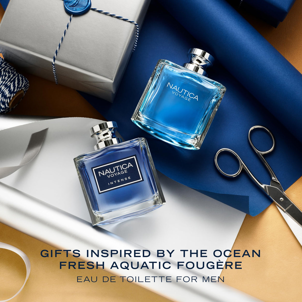 Nautica Voyage Eau De Toilette, Cologne and Fragrance For Men, Fresh, Romantic, Fruity Scent Woody, Aquatic Notes of Apple, Water Lotus, Cedarwood, and Musk Ideal Day Wear, Long Lasting 3.3Fl oz - Fabs things