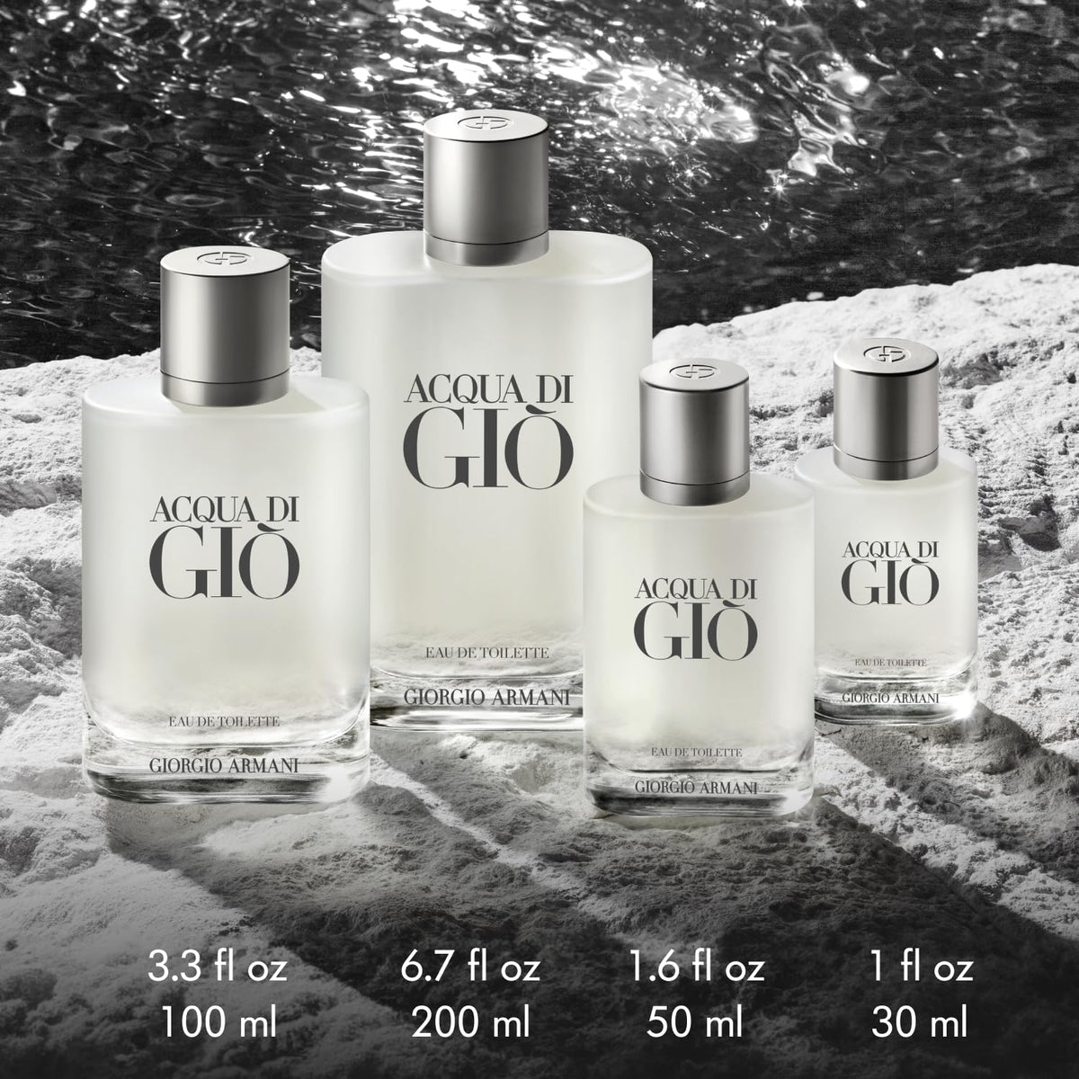 Armani Beauty - Acqua di Giò - Eau de Toilette - Cologne for Men - Long Lasting Fragrance with Bergamot notes, Jasmine, White Musks, Patchouli & Cedarwood - Fabs things