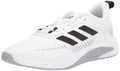 adidas Mens Dlux Trainer Running Shoe White/Core Black/Halo Silver 10