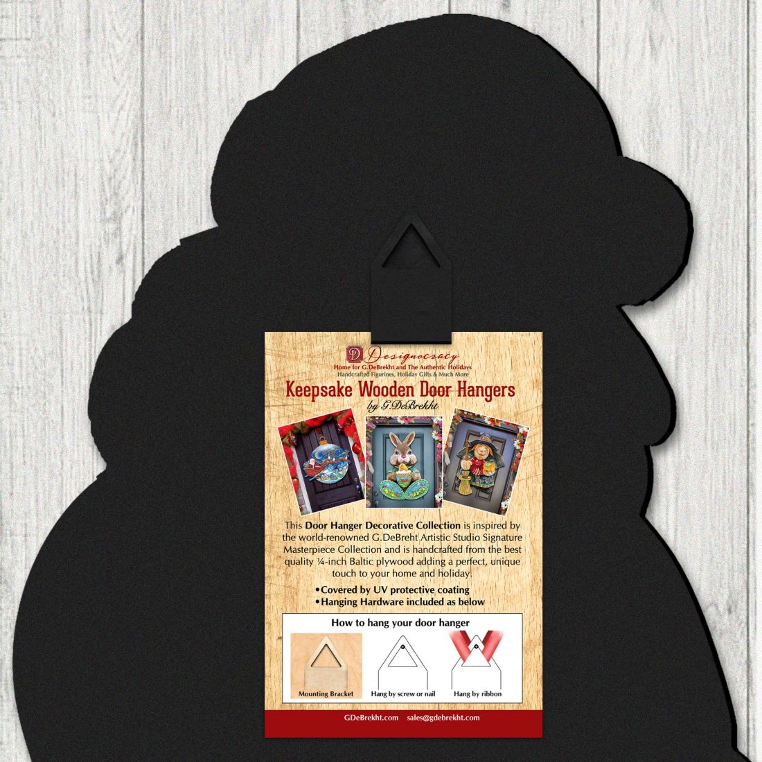 Not Too Spooky Halloween Door Decor by Jamie Mills-Price - Thanksgiving Halloween Decor - 8457408H