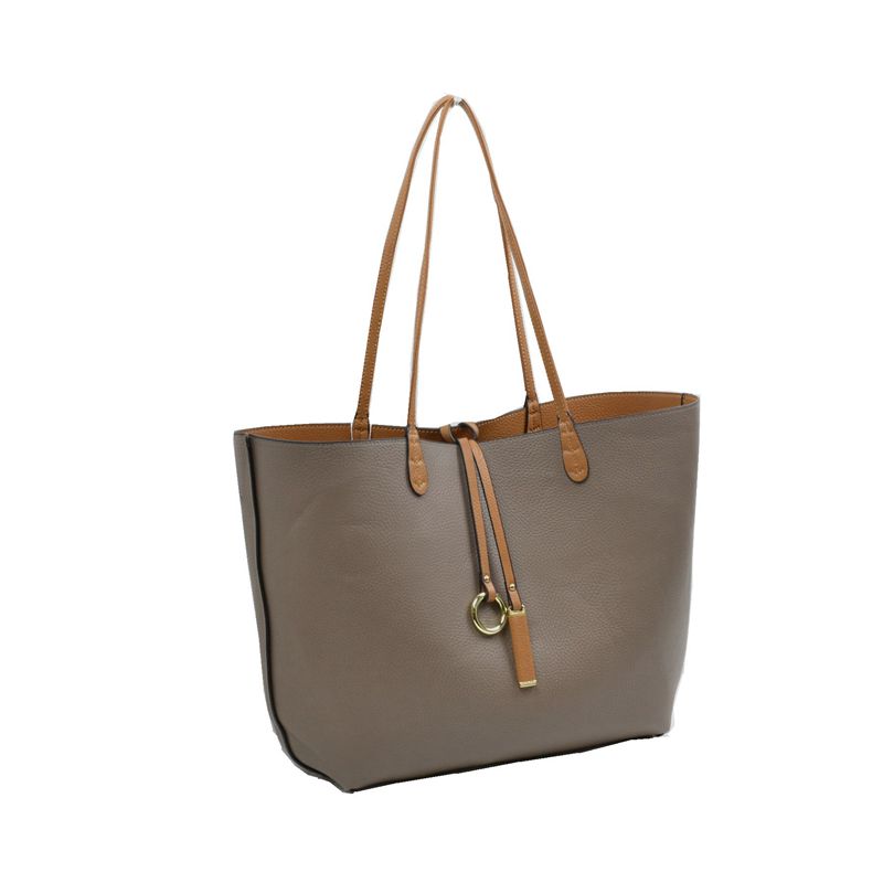 Women's Kendra Reversible Supersoft Vegan Leather Tote Handbag Crossbody Bag