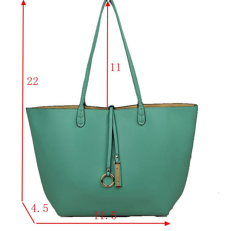 Women's Kendra Reversible Supersoft Vegan Leather Tote Handbag Crossbody Bag