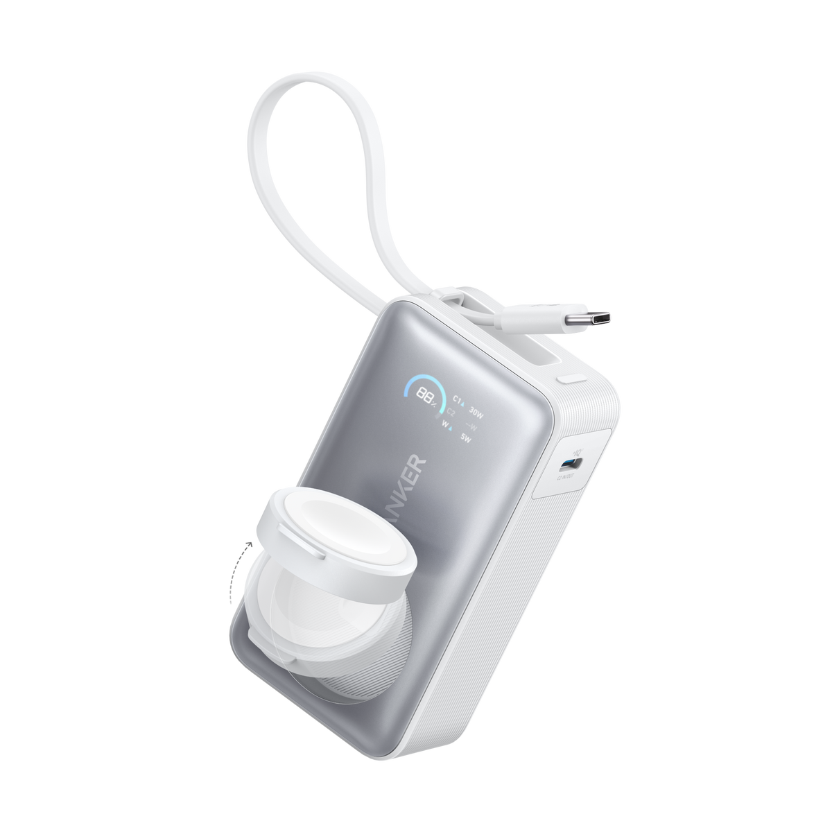 Anker MagGo Power Bank (10K, 35W, For Apple Watch) - Fabs things
