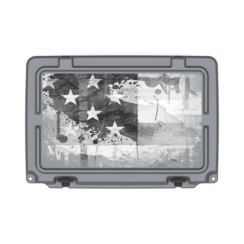 American Flag Hard Cooler
