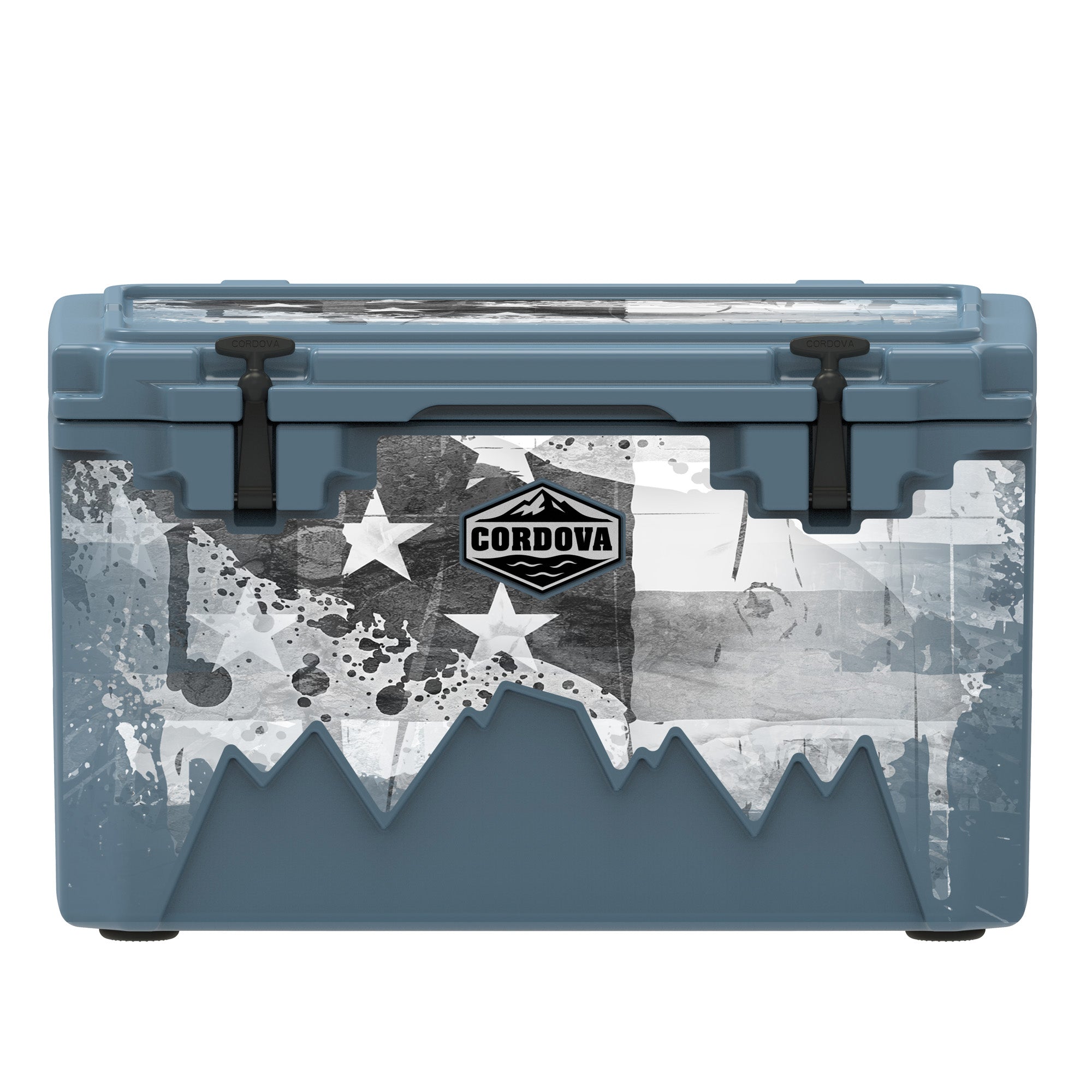 American Flag Hard Cooler