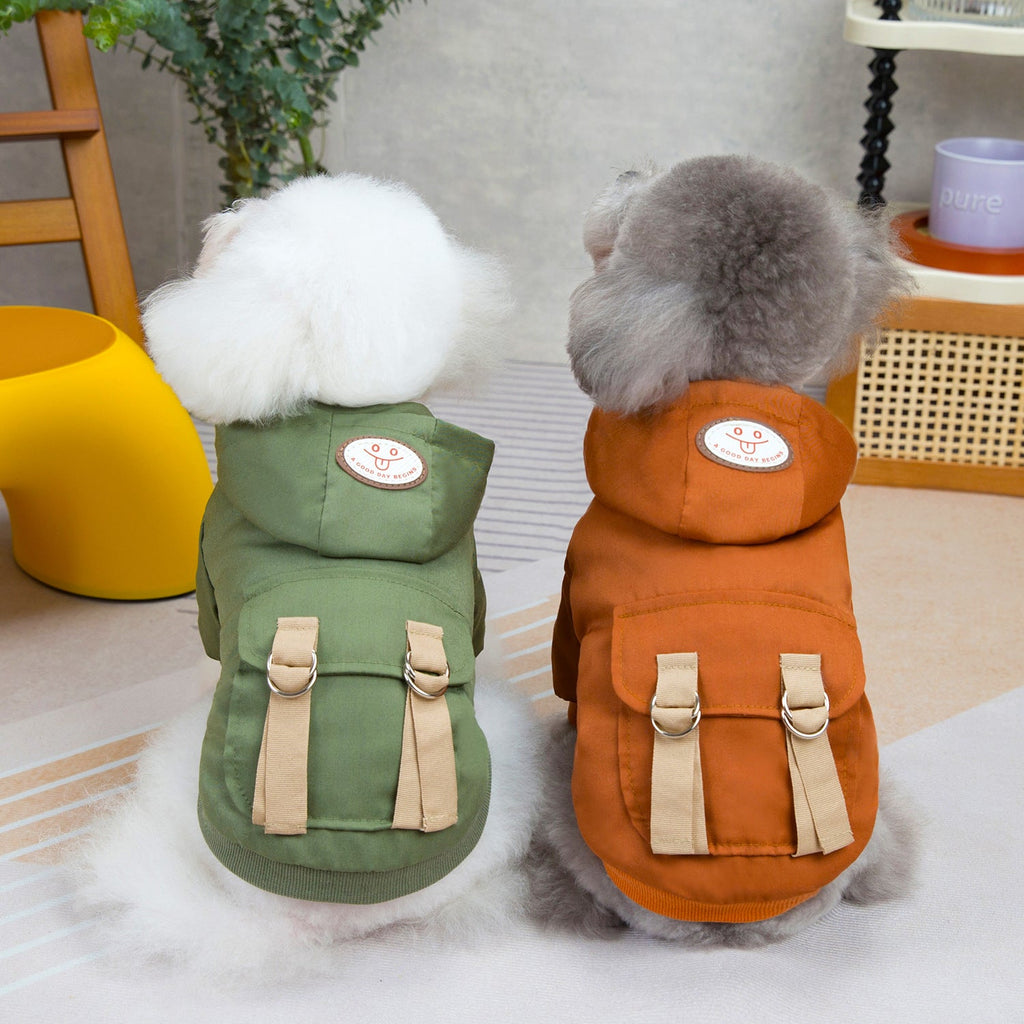 Pet clothes sweaters clothing for dogs teddy cats cool style two legged cotton clothes - Fabs things