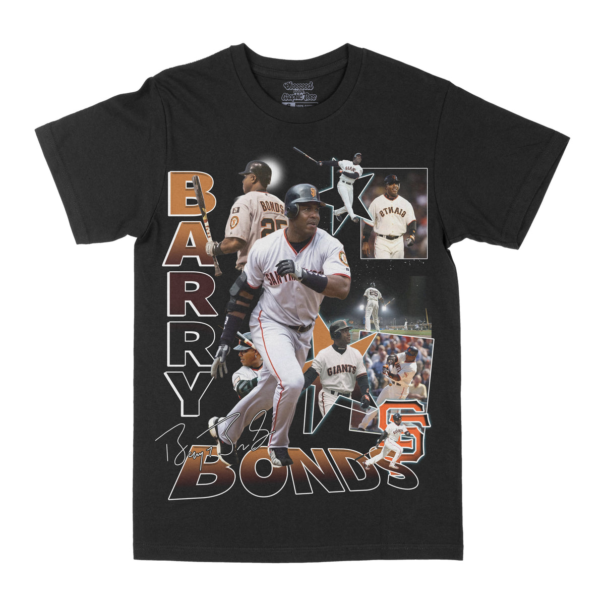 Barry Bonds Graphic Tee - Fabs things