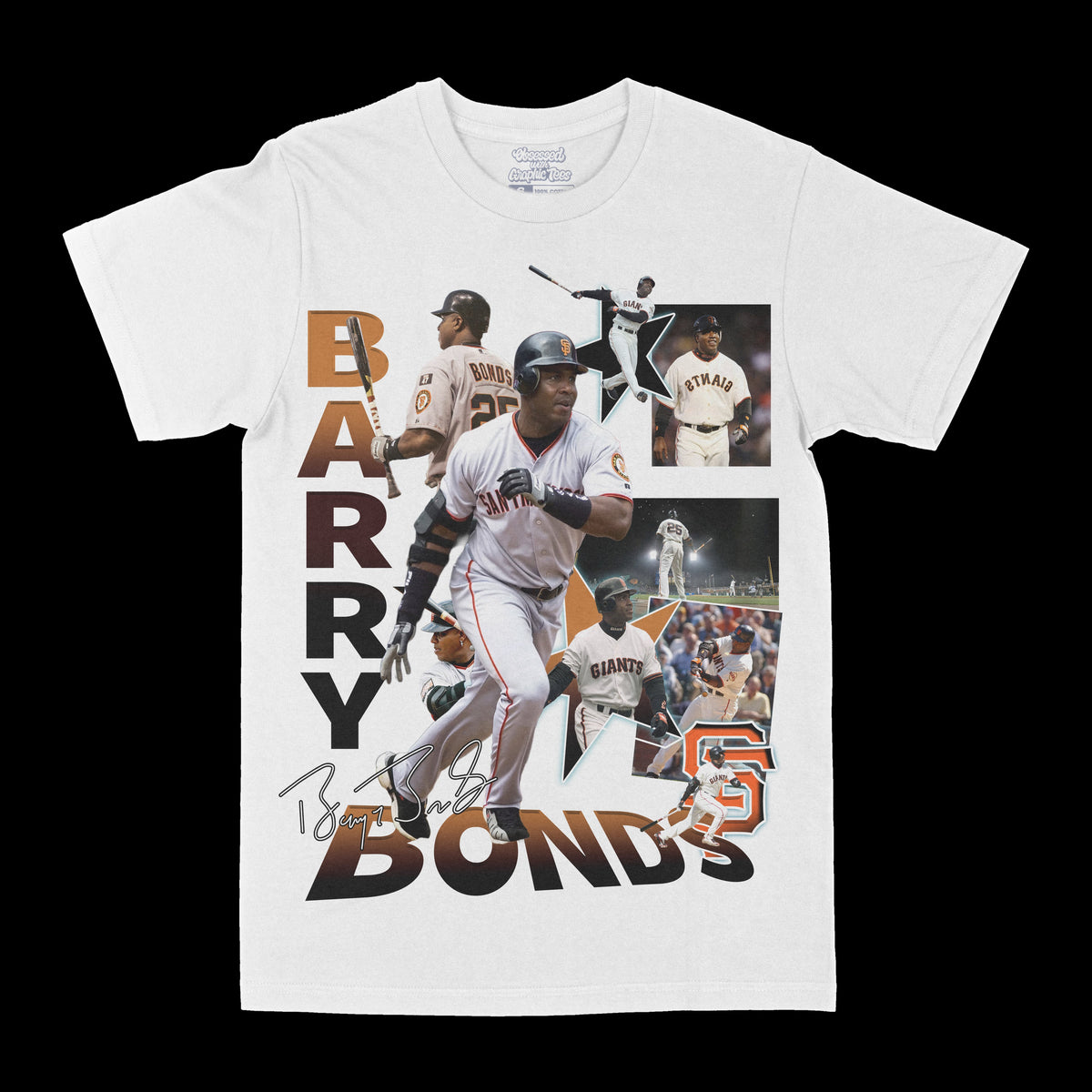 Barry Bonds Graphic Tee - Fabs things