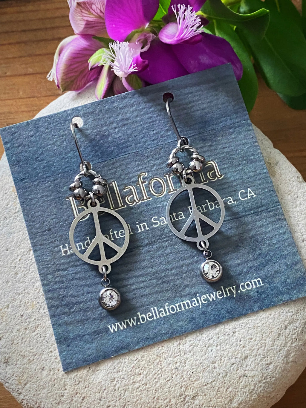 PEACE EARRINGS - Fabs things