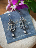 PEACE EARRINGS - Fabs things