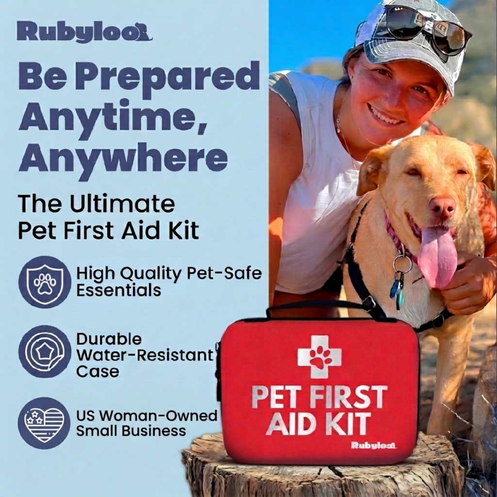 Pet First Aid Kit for Dogs & Cats with Vet-Approved Essentials - Fabs things