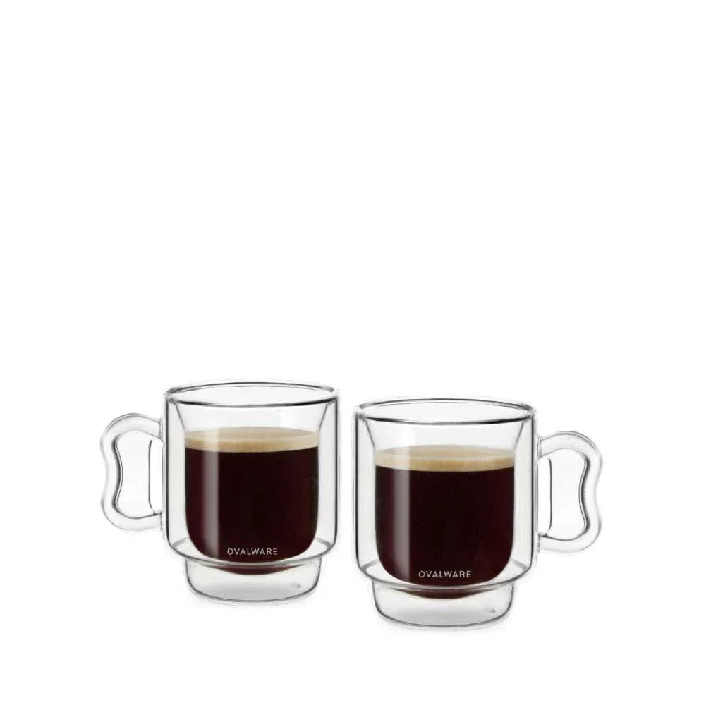 Double Wall Espresso Cups - 120ml/4oz - Fabs things