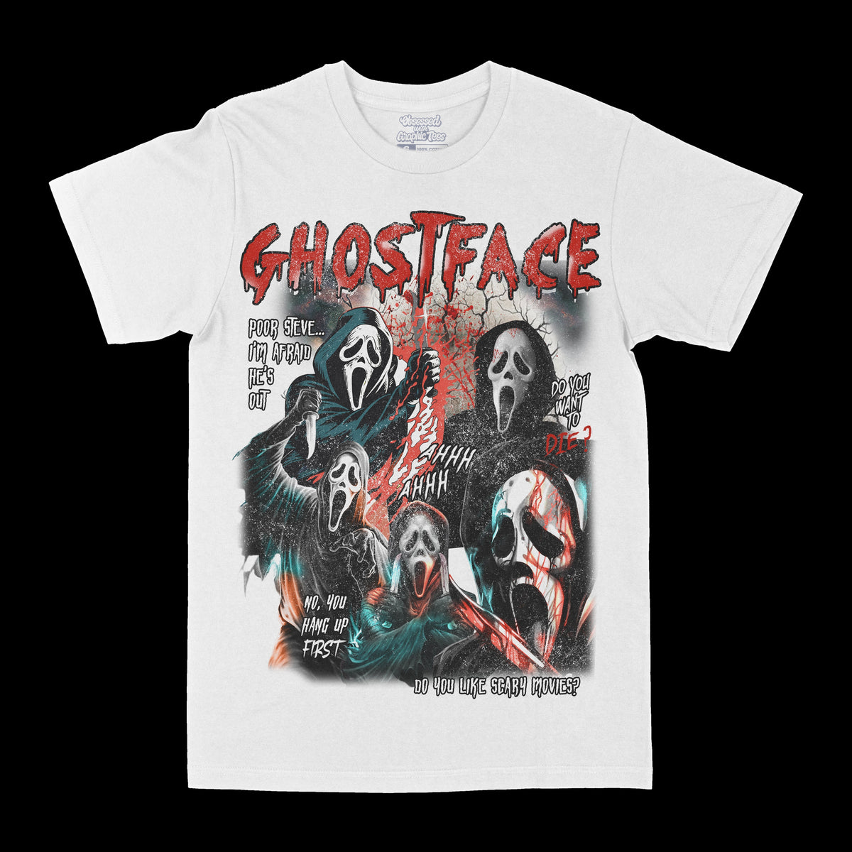 Ghostface Graphic Tee - Fabs things
